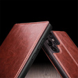 QIALINO Leather Wallet case with flap for Samsung Galaxy S24 Ultra
