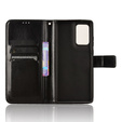 Flip case for Motorola Edge 50 Fusion 5G, Crazy Horse Wallet, black