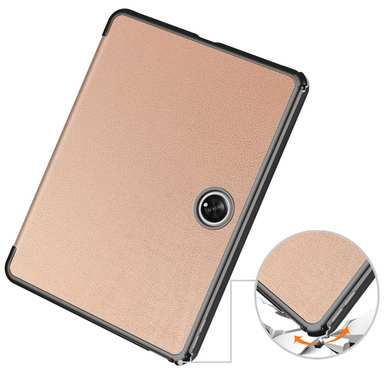 Case for OnePlus Pad, Smartcase, pink rose gold
