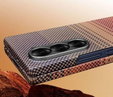Case for Samsung Galaxy Z Fold6 5G - magnetic Aramid Fiber, orange