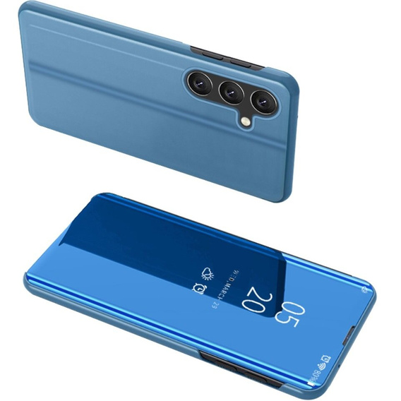 Case for Samsung Galaxy M34, Clear View, blue