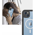 Waterproof case for iPhone 14, Redpepper, for MagSafe, black