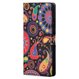 Flip case for Xiaomi Redmi Note 12S, Wallet, colorful jellyfish, black
