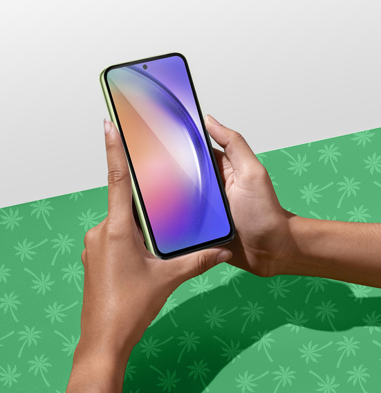 5D Full Glue Smart Palm tempered glass for Samsung Galaxy A54 5G