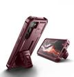 Armored case for Samsung Galaxy S23, Dexnor Full Body (Two Frames), red