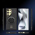 Case for Samsung Galaxy S25 Ultra, Kickstand Ring, black