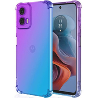 Case for Motorola Edge 50 Fusion 5G, Gradient Dropproof, Purple / blue