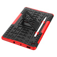 Case for Samsung Galaxy Tab S6 Lite, Tire Armor, red