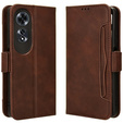 Flip case for Oppo A60, Card Slot, brown