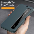 Smart View Window Leather Case for Samsung Galaxy S26 Ultra