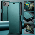 ERBORD Glossy Litchi - wallet case with flap for iPhone 17 Pro Max