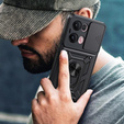 Case for Oppo Reno 13 Pro, CamShield Slide, black