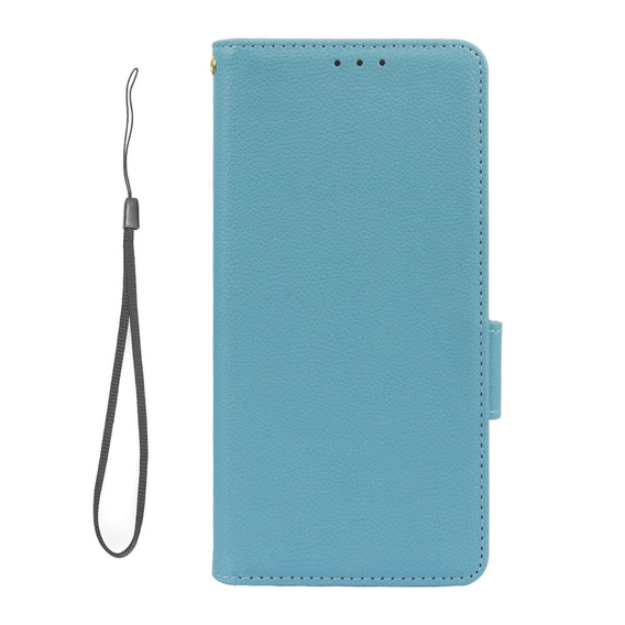 Flip case for Xiaomi Redmi Note 12 5G / POCO X5 5G, Wallet Litchi Magnet, blue