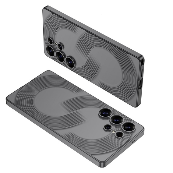 Case for Samsung Galaxy S25 Ultra, GKK Leather, black