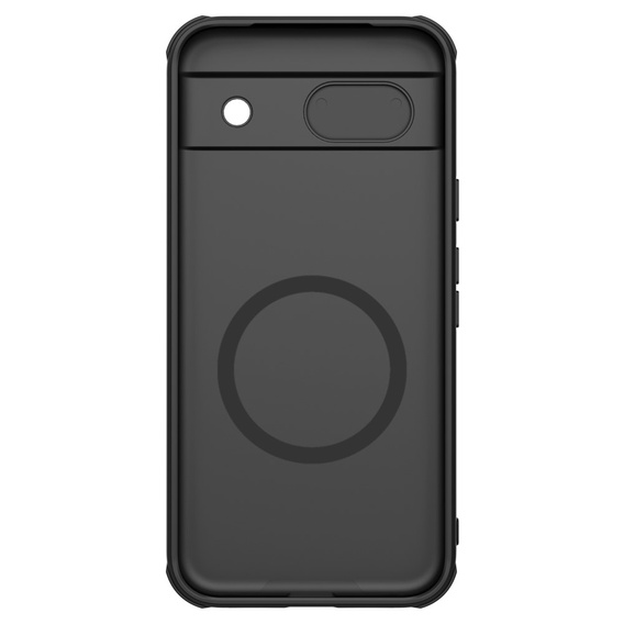 NILLKIN Case for Google Pixel 8A, Silicone CamShield Case for MagSafe, black
