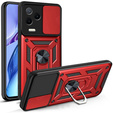 Case for Infinix Note 12 2023, CamShield Slide, red