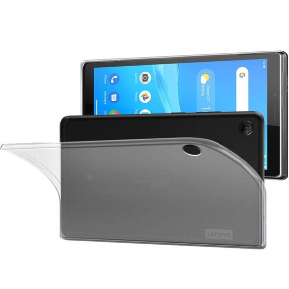 Case for Lenovo Tab M8 / M8 G2 (TB-8505F/8505X / TB-8705F/TB-8705L), Silicone, transparent