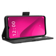 Flip case for T Phone 2 5G, Card Slot, black