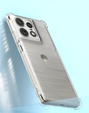 Case for Motorola Edge 50 Pro, Dropproof, transparent