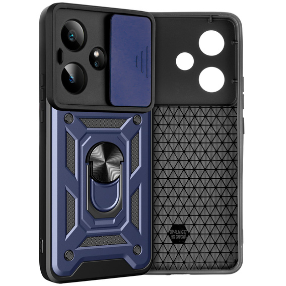 Case for Realme GT 7 / 7T, CamShield Slide, blue