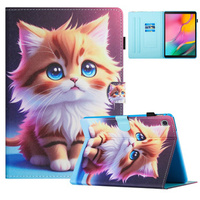Case for Samsung Galaxy Tab A7 Lite, with flap, cat