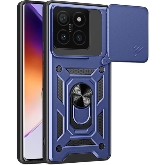 Case for Xiaomi 14T Pro, CamShield Slide, blue