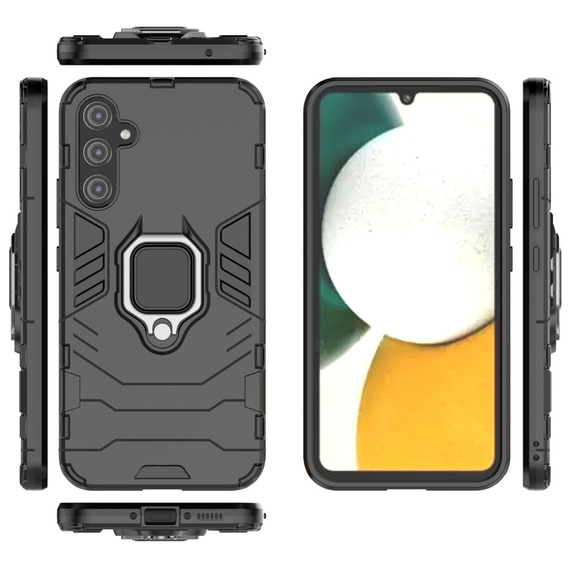 Case for Samsung Galaxy A34 5G, Kickstand Ring, black