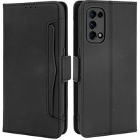 Flip case for Oppo Reno 5 5G, Card Slot, black