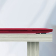 Case for MacBook Air 13 A2337 M1 A2179 A1932, HardShell, red