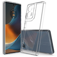 Case for Motorola Edge 50 Fusion, Fusion Hybrid, transparent
