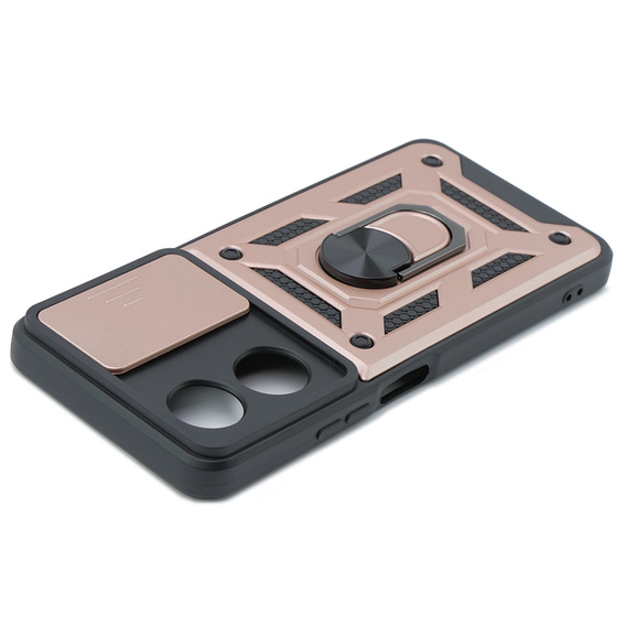 Case for Oppo A38 4G / Oppo A18 4G, CamShield Slide, pink rose gold