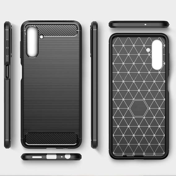 Case for Samsung Galaxy A04S / A13 5G, Carbon, black