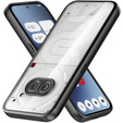 Case for Nothing Phone 2a, Fusion Hybrid, with camera protection, transparent / black