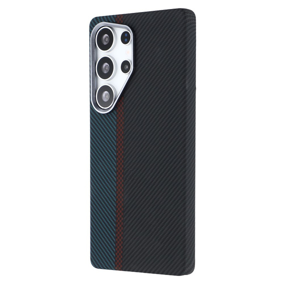 MagSafe's Samsung S25 Ultra Case, Carbon Fiber, black / blue