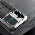 Armored case for Samsung Galaxy S25+ Plus, R-JUST, silver