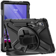 Armored Case for Samsung Galaxy Tab S9 / S8 / S7, protective 360 with stylus slot, black