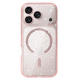 ERBORD Glitter MagSafe silicone case for iPhone 17 Pro Max
