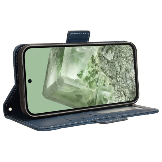 Flip case for Google Pixel 8A, Card Slot, dark blue