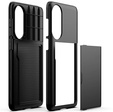 Case for Samsung Galaxy S25 Edge, Sliding Card Holder, black