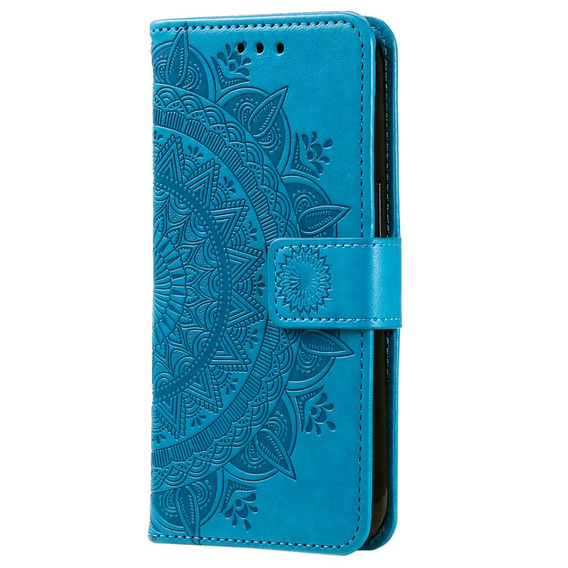 Flip case for Samsung Galaxy A34 5G, Mandala, blue