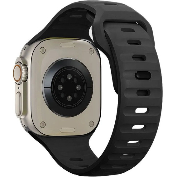 Hollow strap for Apple Watch 1/2/3/4/5/6/7/8/SE/ULTRA 42/44/45/49MM, Black