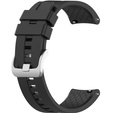 22mm Silicone strap with buckle for Huawei Watch GT / Watch GT2 - White