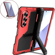 Armored case for Samsung Galaxy Z Fold6 5G, aluminum, with stand and stylus slot, black