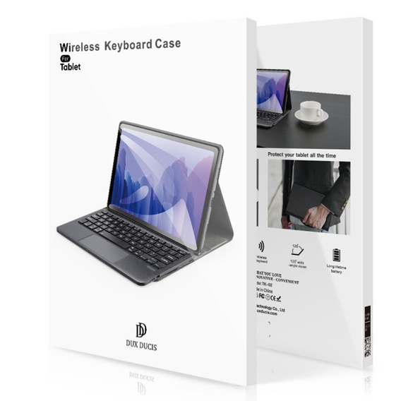 Case + keyboard Samsung Galaxy Tab S8 Ultra, Dux Ducis Magnetic, black