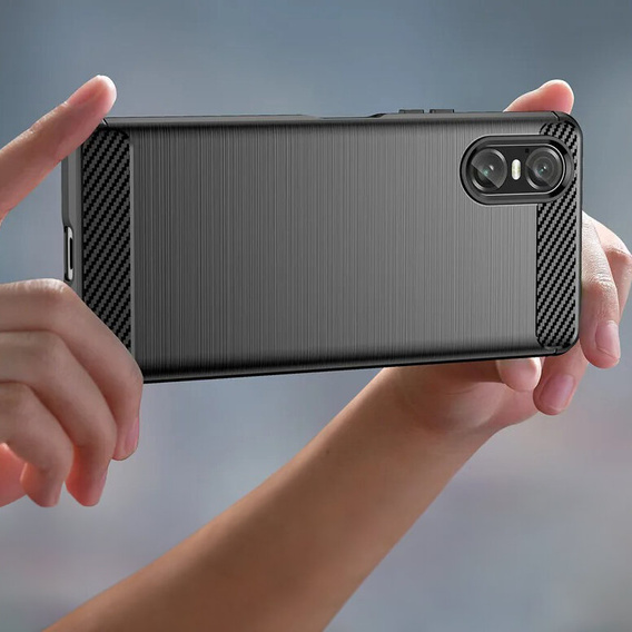 Case for Sony Xperia 10 VI, Carbon, black