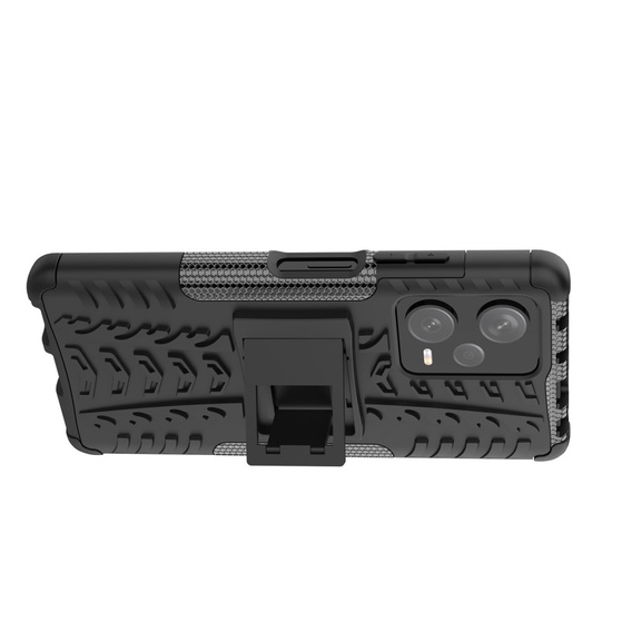 Case for Xiaomi Redmi Note 12 Pro+ 5G, Tire Armor, black