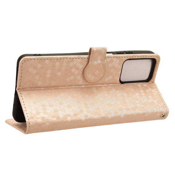 Flip case for Motorola Moto G24 / G24 Power / G04, Wallet Rhombus, pink