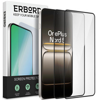 2x Tempered Glass ERBORD 3D for OnePlus Nord 5 full display