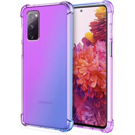 Case for Samsung Galaxy S20 FE, Gradient Dropproof, Purple / blue