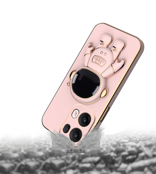 Case for Oppo Reno 13, Astronaut, pink